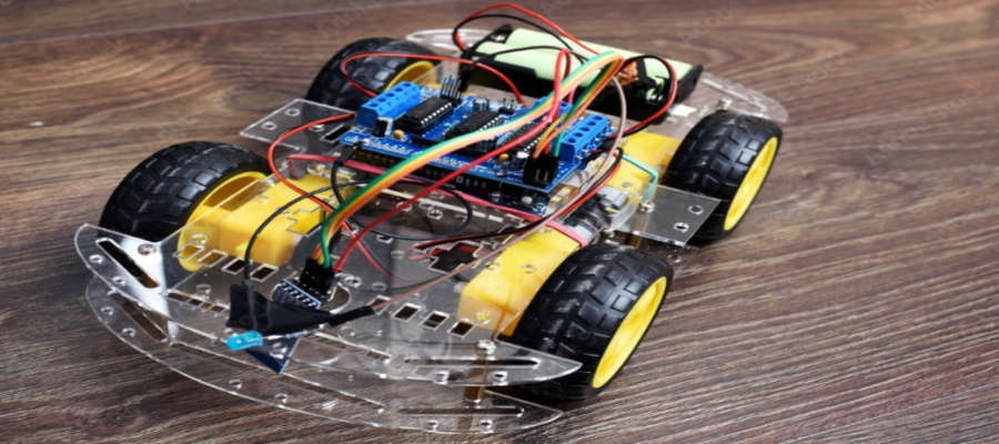 Bluetooth controlled car final setup
